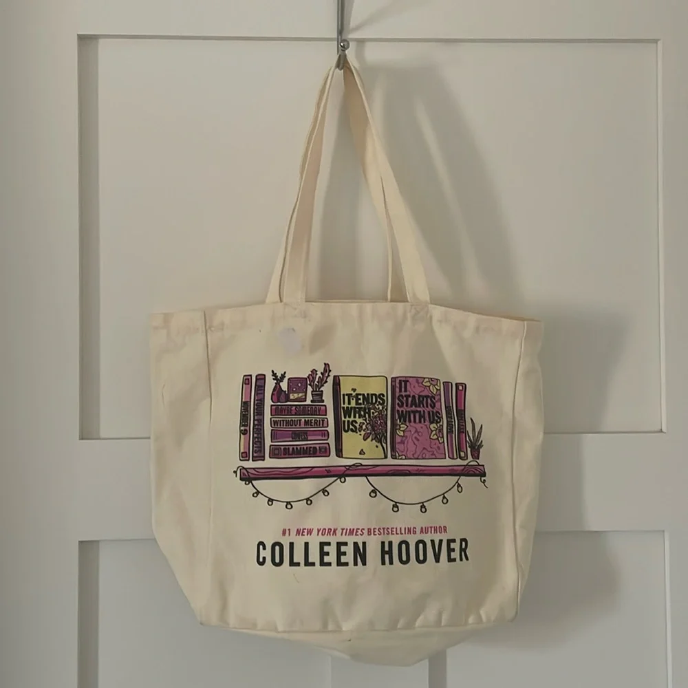 NWT Colleen Hoover Tote Bag - Picture 2 of 6